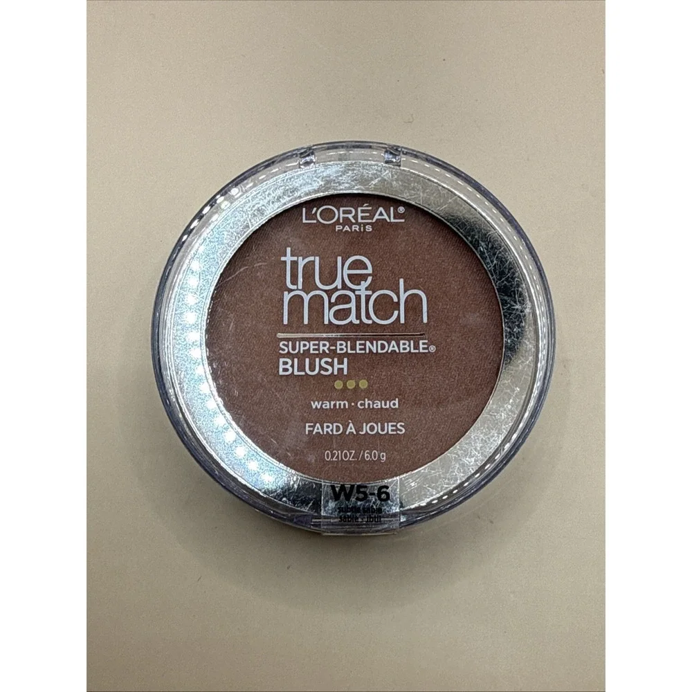 L'oreal True Match Super Blendable BLUSH Makeup W5-6 SUBTLE SABLE 0.21 oz Warm